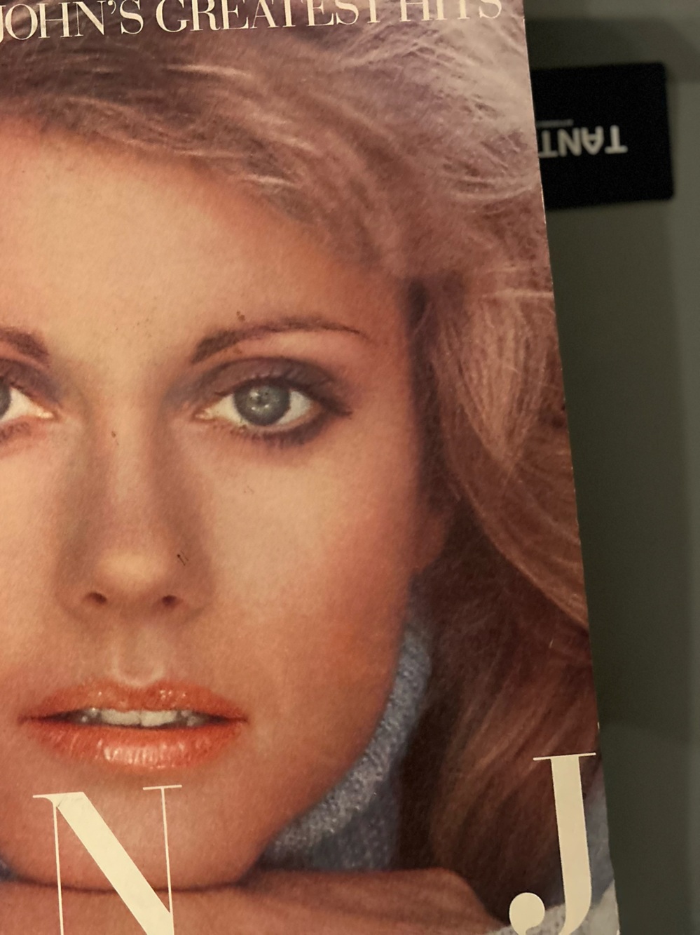 Olivia Newton-John’s greatest hits LP album vintage